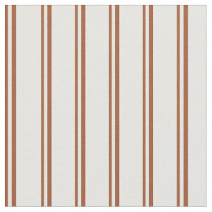 Tecido Linhas de Creme Sienna e Mint