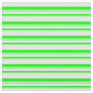 Tecido Linhas de Creme Verde, Limão e Mint