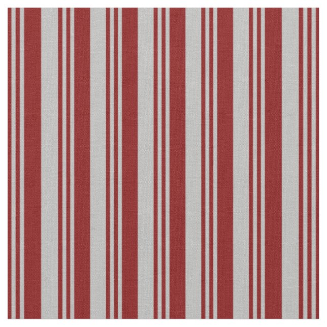 Tecido Linhas Maroon e Cinza (Detalhe)