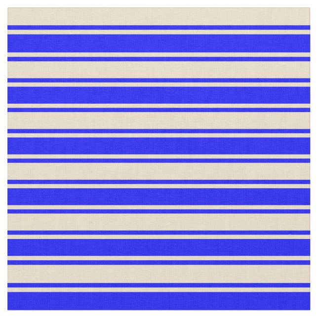 Tecido Linhas Tan e Azul (Detalhe)