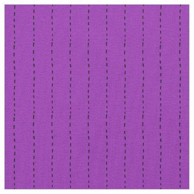 Tecido Linhas Tracejadas em Roxo (Detalhe)