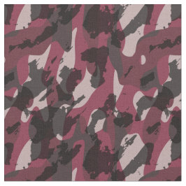 Tecido Lipstick and Dark Mauve camo abstract