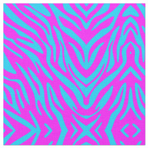 Tecido Listra cor-de-rosa e azul do divertimento abstrato