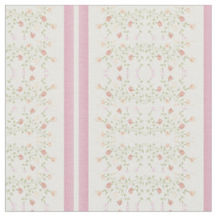 Tecido Listra Floral Decorativa