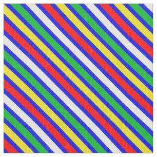 Tecido Listras Coloridas Felizes
