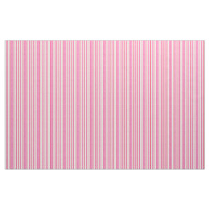 TECIDO LISTRAS COR-DE-ROSA & BRANCAS DA FRAMBOESA