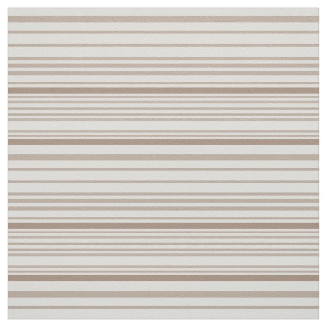 Tecido Listras de Areia e Linho Branco (Modelo)