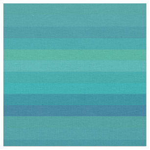 Tecido Listras de Azul-marinho e Verde-água