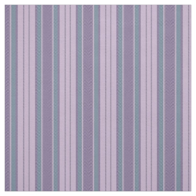 Tecido Listras de Chevron Roxo e Verde (Modelo)