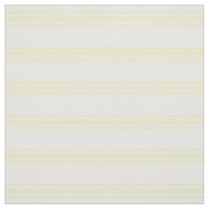 Tecido Listras de tiquetaque do amarelo e do branco de