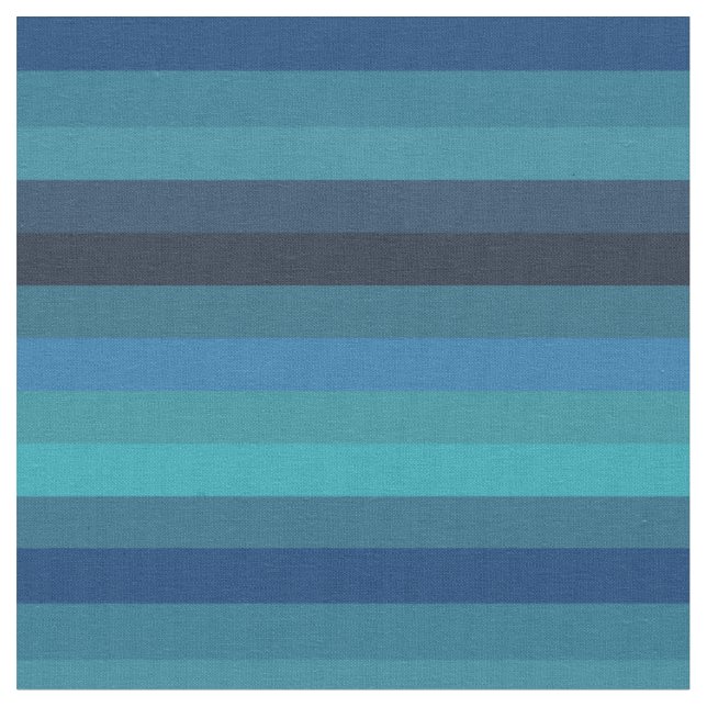 Tecido Listras Horizontais Azul Escuro e Azul Ardósia (Detalhe)