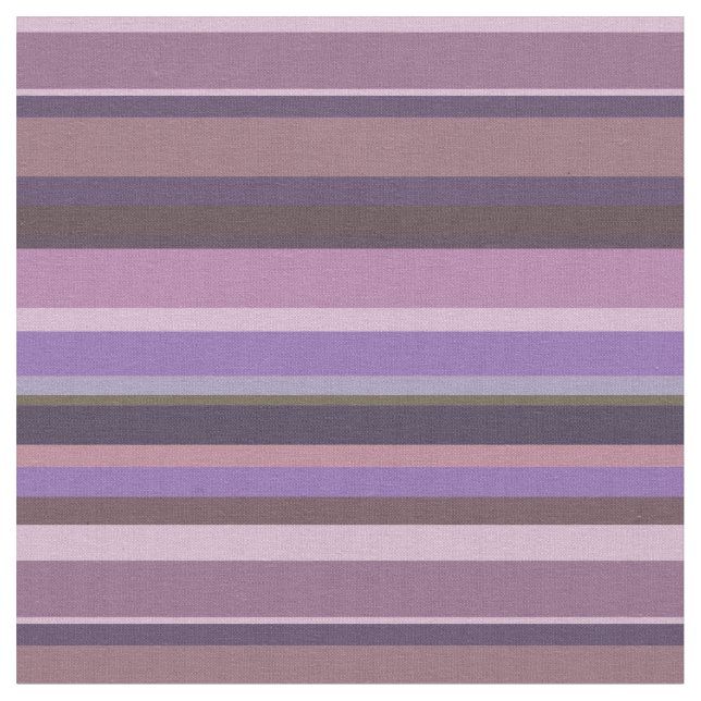 Tecido Listras horizontais Mauve (Detalhe)