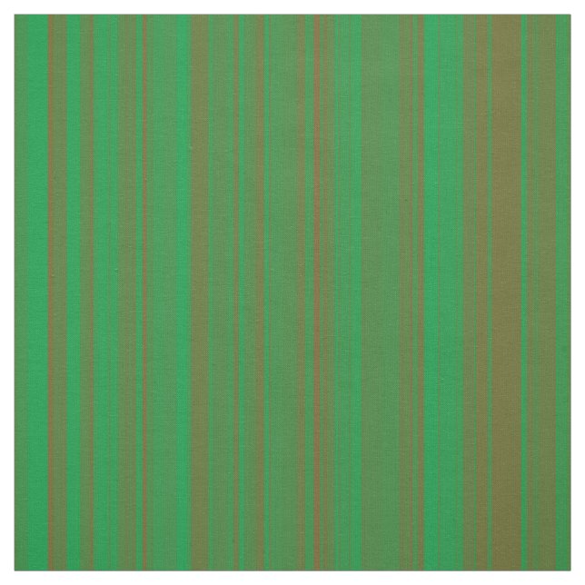Tecido Listras Marrons Verdes (Modelo)