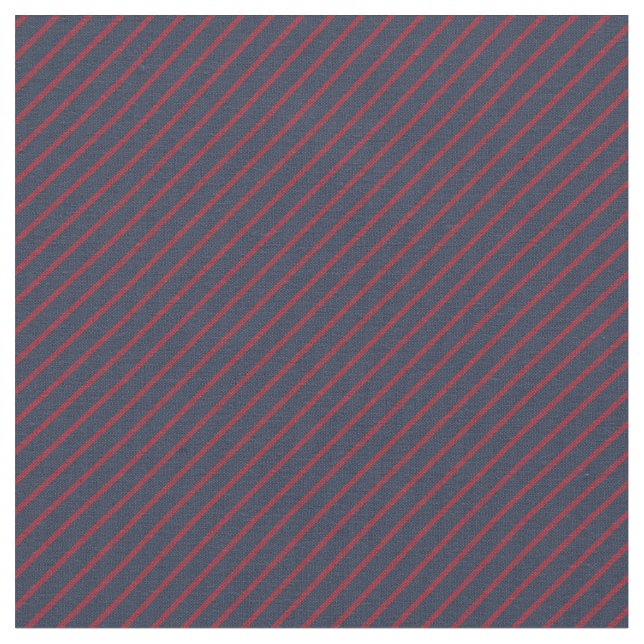 Tecido Listras Navy e Vermelhas (Detalhe)