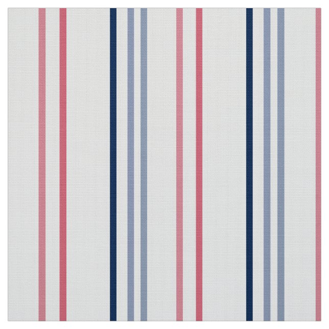 Tecido Listras rosa, azul e branco (Modelo)