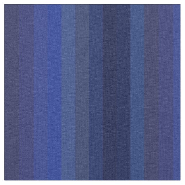 Tecido Listras Verticais Clássicas Azul-Navy e Cobalto (Detalhe)