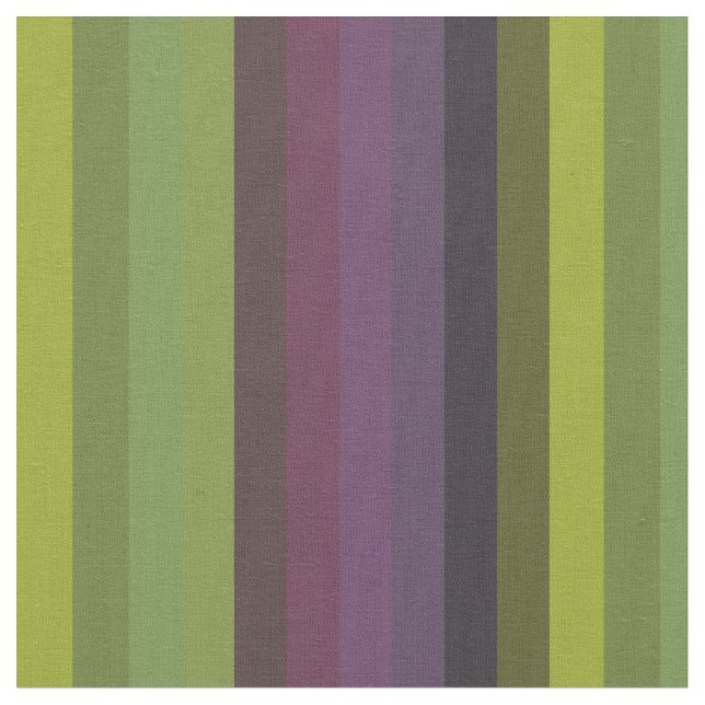 Tecido Listras Verticais Olive, Sage e Plum Moody (Detalhe)