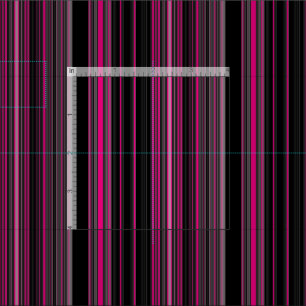 Tecido Listras verticais pretas e cor-de-rosa diferentes