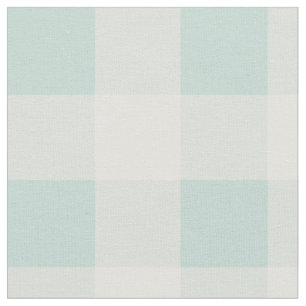 Tecido Little One Buffalo Check - azul turquesa suave