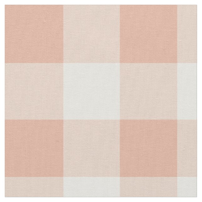 Tecido Little One Buffalo Check - dusty apricot (Detalhe)