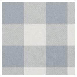 Tecido Little One Buffalo Check - dusty steel gray