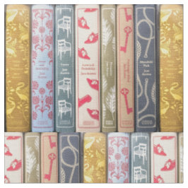 Tecido livros de Jane Austen