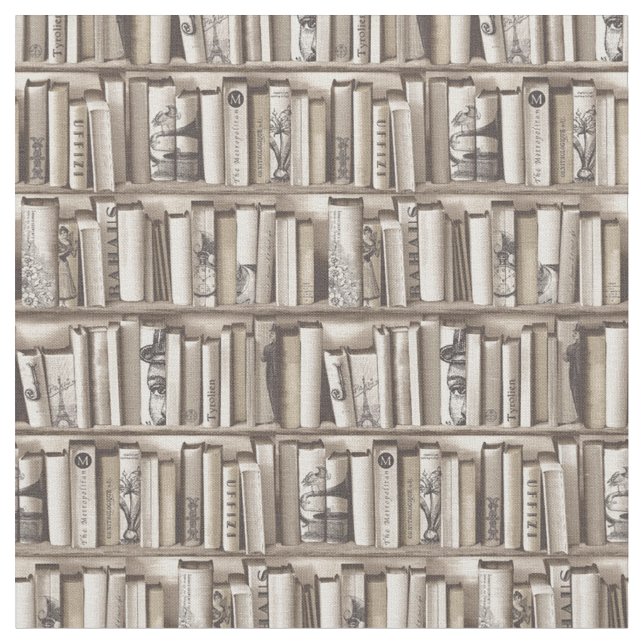 Tecido livros victoriais (Detalhe)