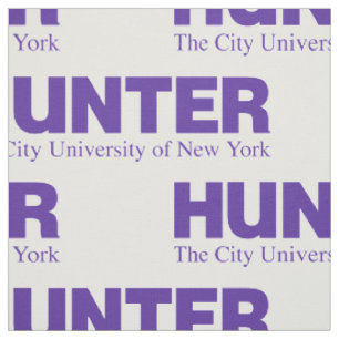 Tecido Logotipo Acadêmico Hunter College CUNY