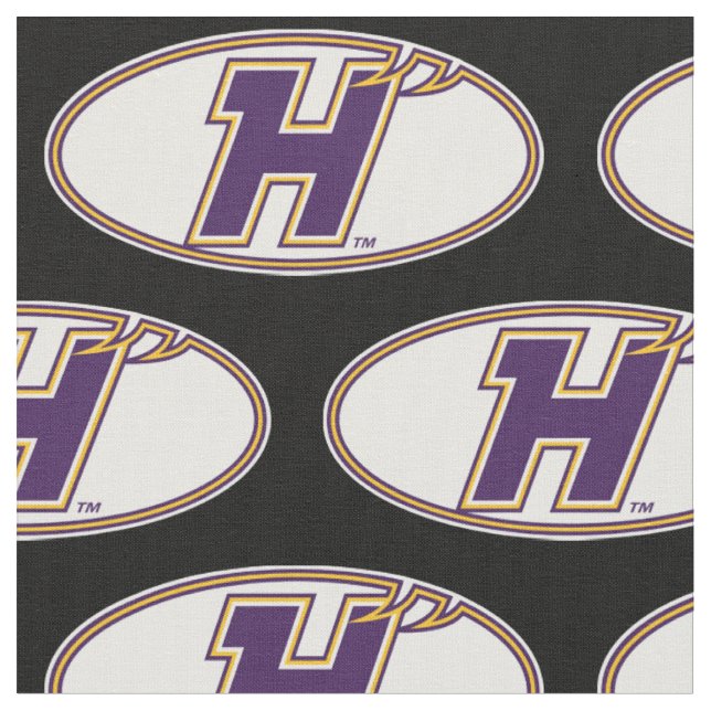 Tecido Logotipo Atlético Hunter College Hawks (Detalhe)