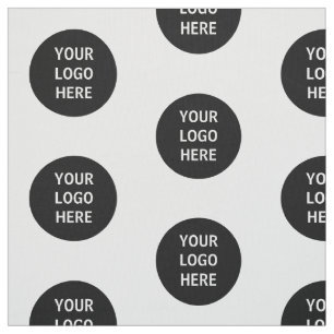 Tecido Logotipo comercial personalizado Crie seu