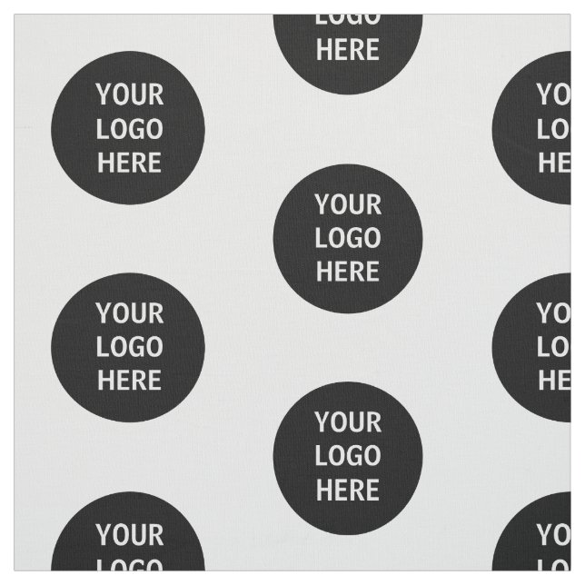 Tecido Logotipo comercial personalizado Crie seu (Modelo)