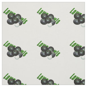 Tecido Logotipo De Bolinhos Verde Com Bolinhos De Camarã