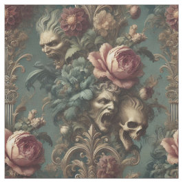 Tecido Longa Longa Distância da Dor - Azulejo da Declaraç