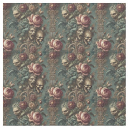 Tecido Longa Longa Distância da Dor - Azulejo Gótico Dens