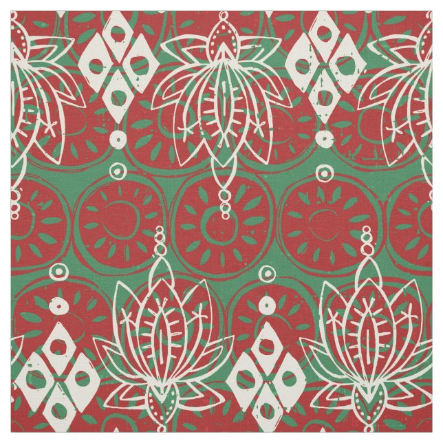 Tecido lotus diamond Christmas (Modelo)