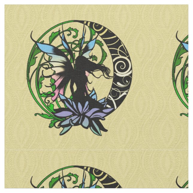 Tecido Lotus Shadow Fairy (Detalhe)