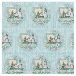 Tecido Louisiana Lighthouse