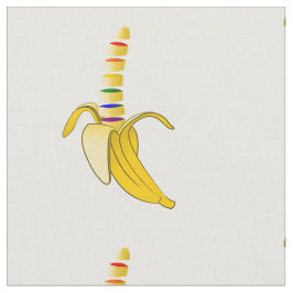 Tecido LQBQT Orgulho Humorístico Banana