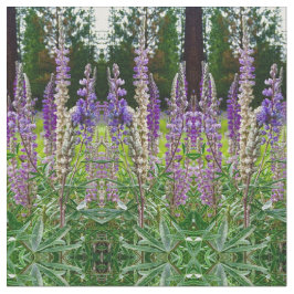 Tecido Lupines, tudo em linha