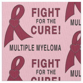 Tecido Luta do mieloma múltiplo para a cura