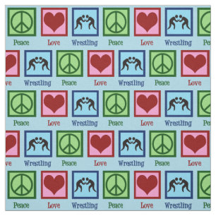 Tecido Luta Peace Love