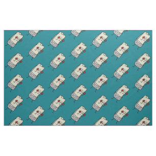 Tecido Lutador do pugilista do Burrito com as luvas de