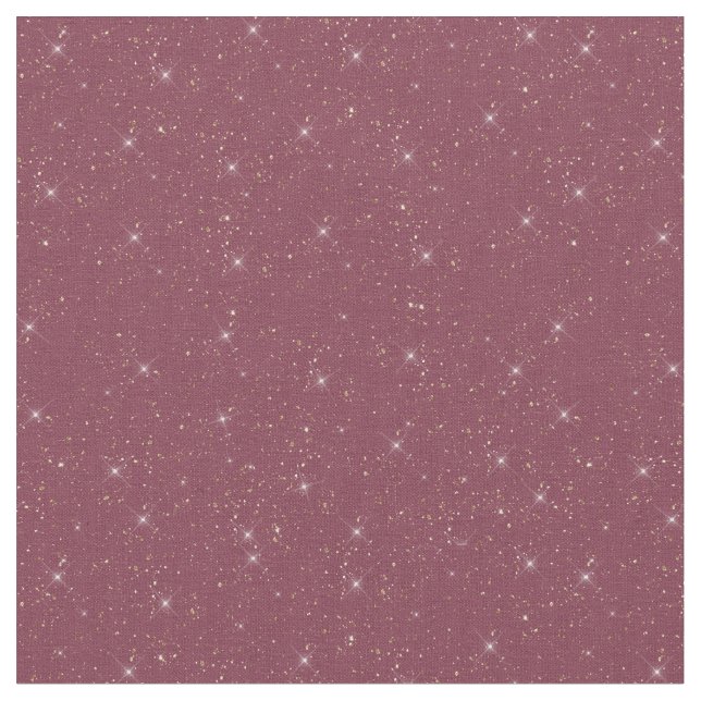 Tecido Luxury burgundy dourado dourado confete (Detalhe)