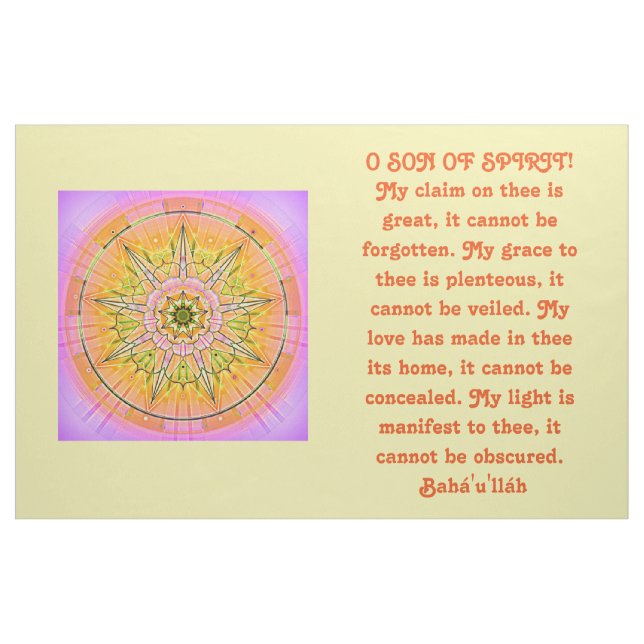 Tecido Luz e glória (Jarda)