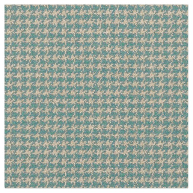 Tecido Luz - houndstooth azul (Detalhe)