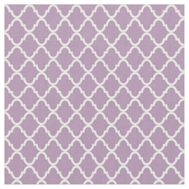 Tecido Luz moderna do monograma - teste padrão roxo de (Detalhe)