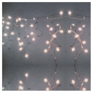 Tecido Luzes brancas