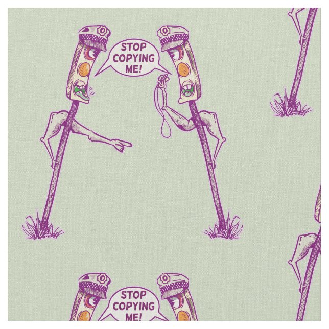 Tecido Luzes de trânsito engraçadas (Detalhe)