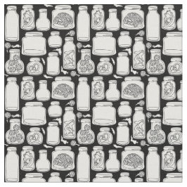 Tecido macabro de medicina branco preto