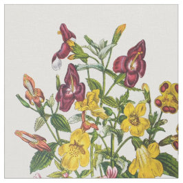 Tecido Macacos-flores